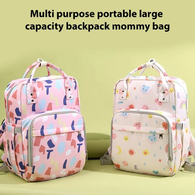 Mother Backpack Ample Size Bag Comfortable Shoulder Straps Travel Company Diaper Bag Essential for Baby essential