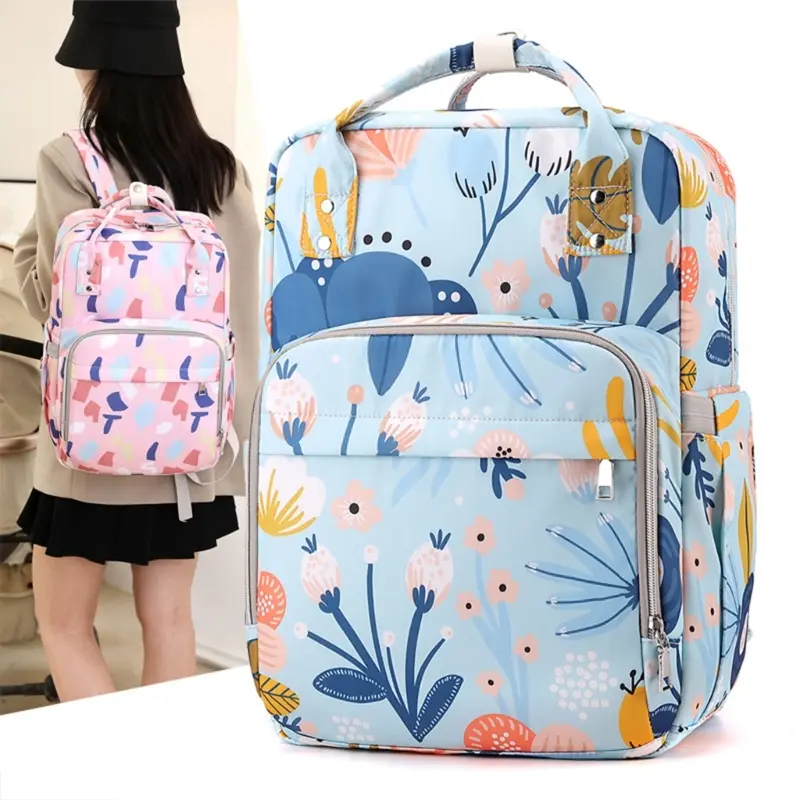 Mother Backpack Ample Size Bag Comfortable Shoulder Straps Travel Company Diaper Bag Essential for Baby essential
