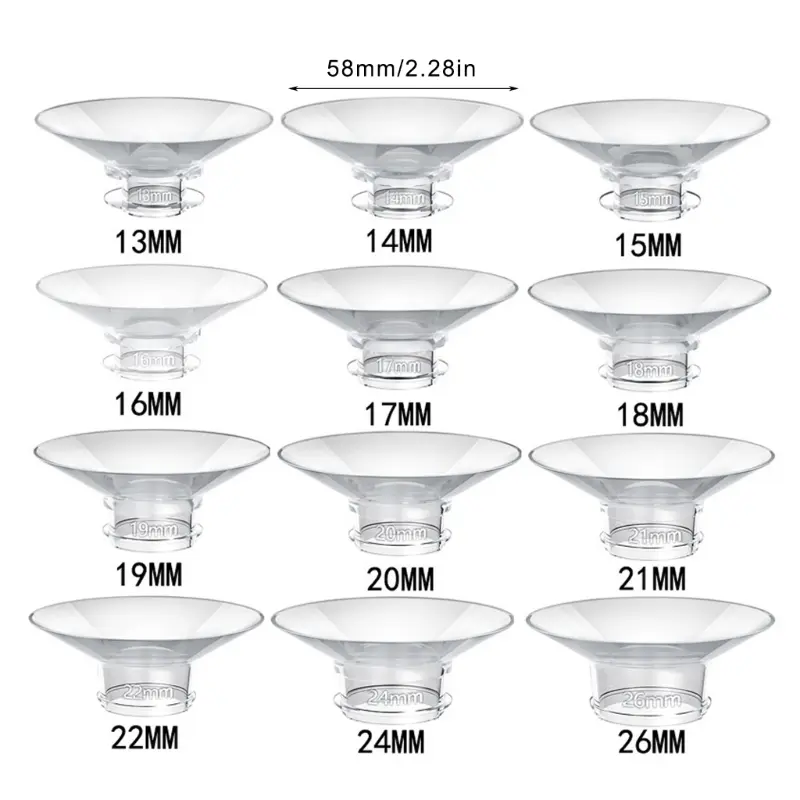 Mother Friendly Breast Converter Silicone Adapter Breast Pumps Flanges