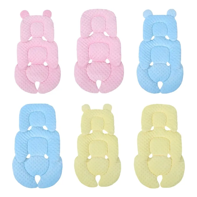 Comfortable Baby Strollers Support Pad Soft Absorbent Cotton Pram Liner Cushion for Newborns Carry Basket Strollers
