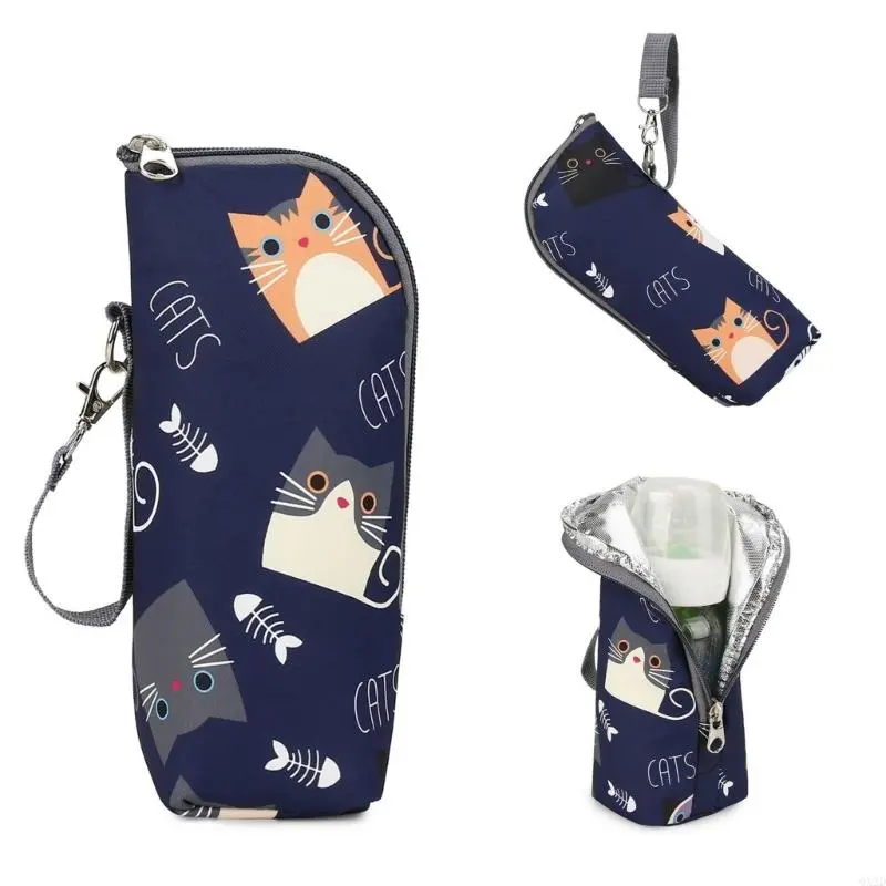 Infant Milk Bottle Keeper Bag Case with Thermal Protections for Travel Feedings