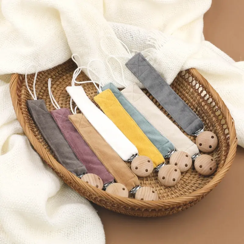 Infant pacifier holder Feeding accessory Safe and comfortable pacifier chain Travel friendly pacifier clip Convenient