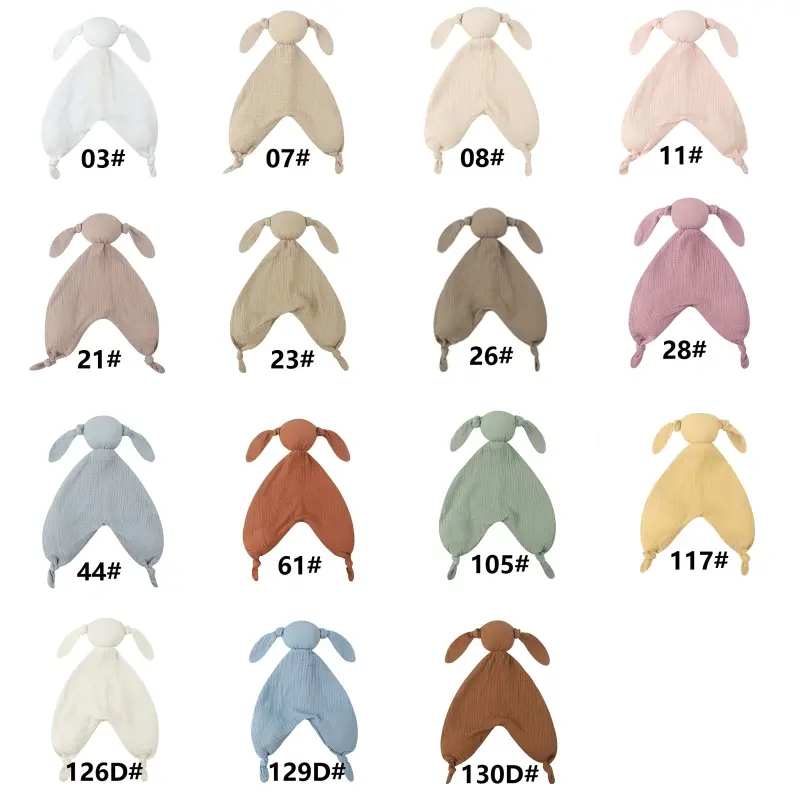 Baby Security Blanket Soothing Appease Towel Soft Animal Rabbit Plush  Teething Bib Infants Comfort Sleeping Nursing Dropship
