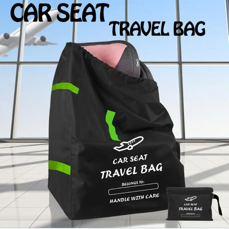 Durability Carseat Gate Check Cover For Convertible Seats Travel Bag Portable Carry Pouches And Handle