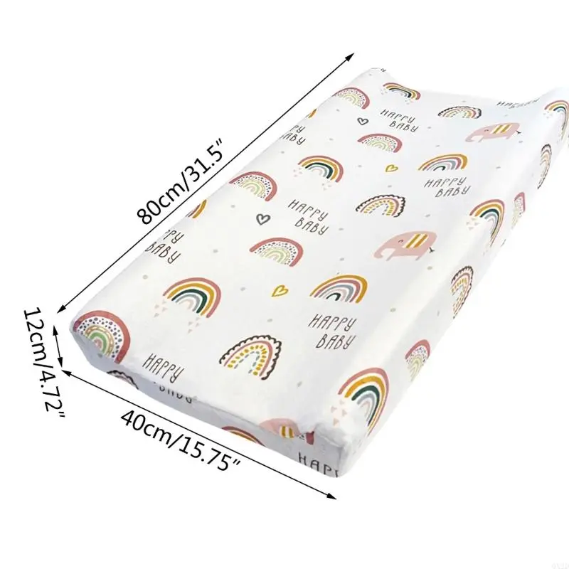 Printed Nappy Changing Pad Sheets Cover Comfortable Diaper Changer Sleeve Case