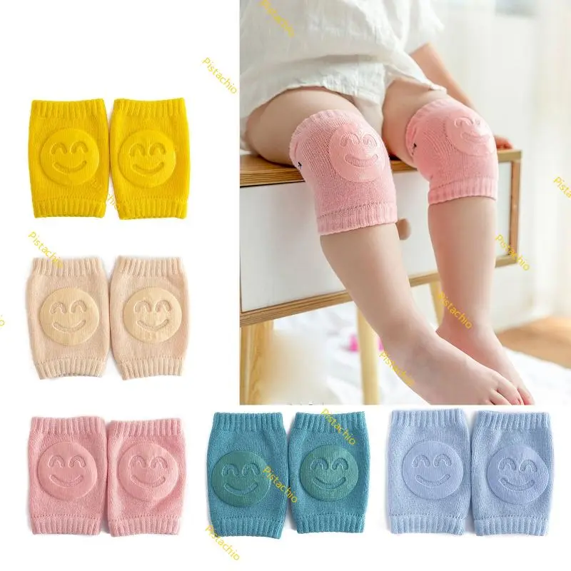 1 Pair Baby Crawling Kneepads Infants Safety Elbow Cushion Toddlers Leg Warmer Knee Support Protector