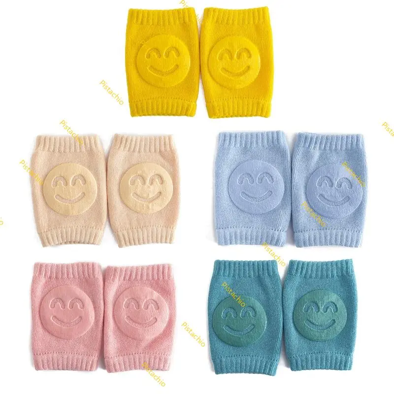 1 Pair Baby Crawling Kneepads Infants Safety Elbow Cushion Toddlers Leg Warmer Knee Support Protector