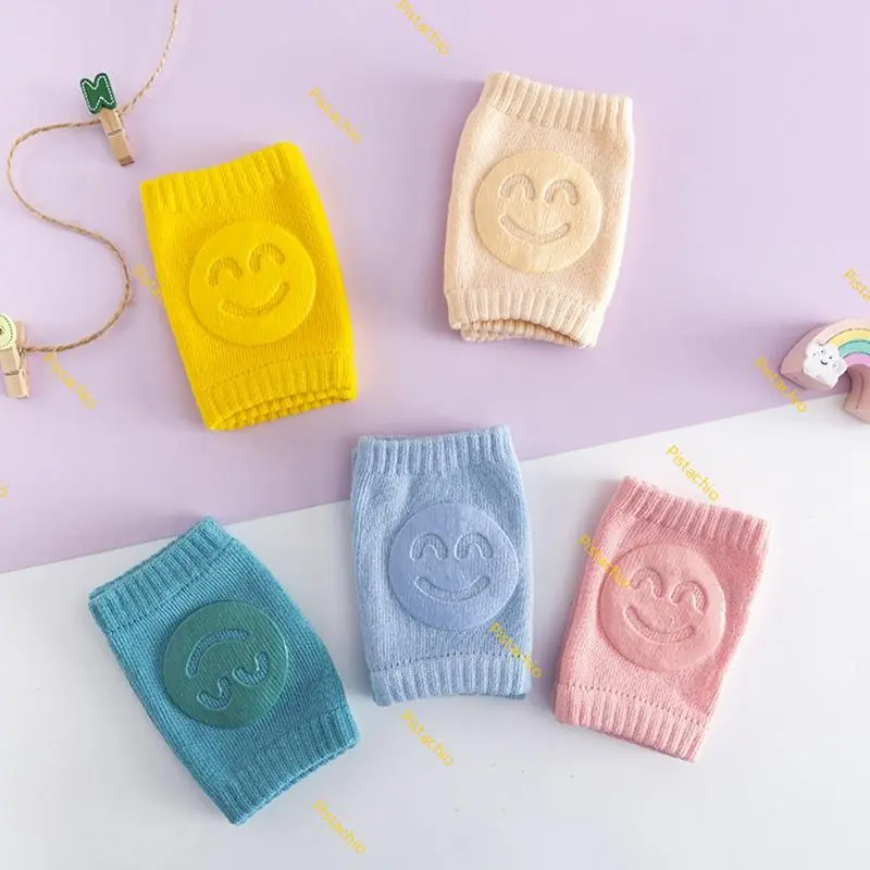 1 Pair Baby Crawling Kneepads Infants Safety Elbow Cushion Toddlers Leg Warmer Knee Support Protector