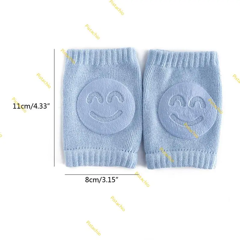 1 Pair Baby Crawling Kneepads Infants Safety Elbow Cushion Toddlers Leg Warmer Knee Support Protector