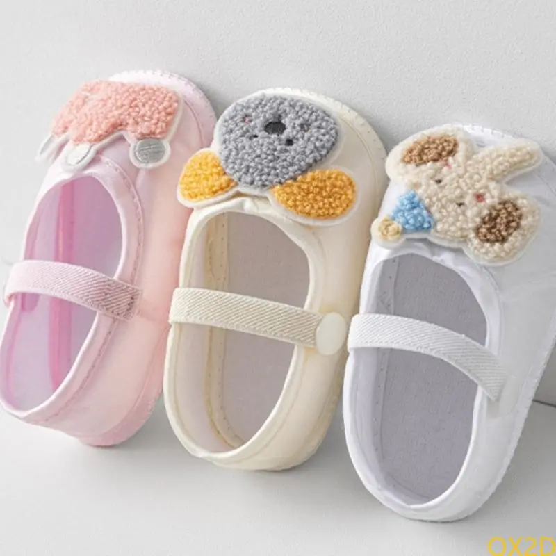 1 Pair Baby Floor Shoes for Toddler Learning to Walking Cartoon Newborns Shoes