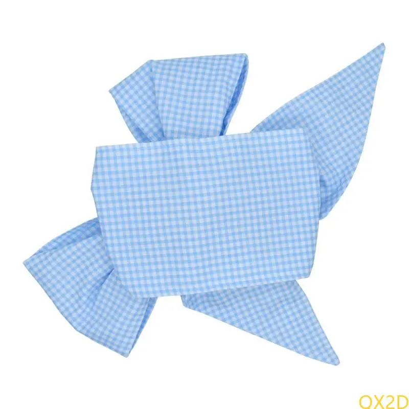 Baby Photography Props Newborn Bowknot Wraps Stretchy Knitted Wrap Solid Color