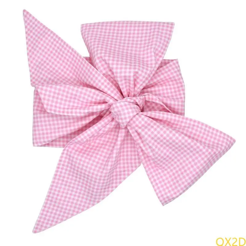 Baby Photography Props Newborn Bowknot Wraps Stretchy Knitted Wrap Solid Color