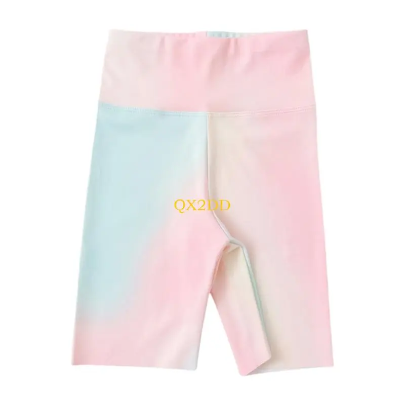 QX2D Children's Quick Dry Bottoms High Waist Elastic Shorts Unique Activewear