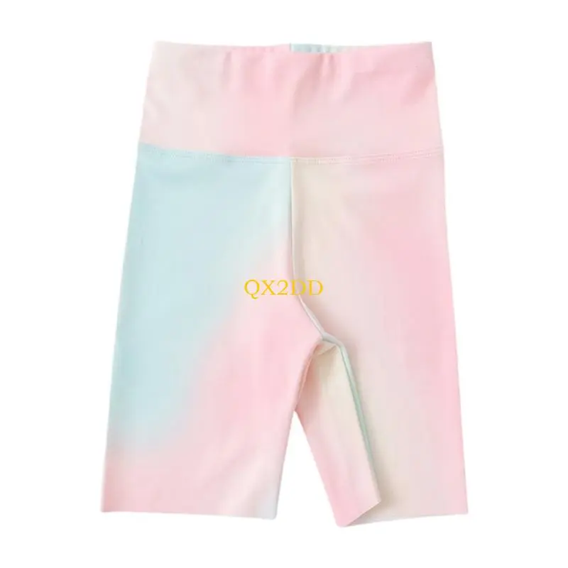QX2D Children's Quick Dry Bottoms High Waist Elastic Shorts Unique Activewear