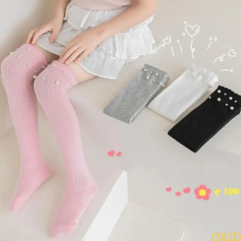 1 Pair Child's Stockings Fashionable Over the Knee Socks Kids Long Tube Socks