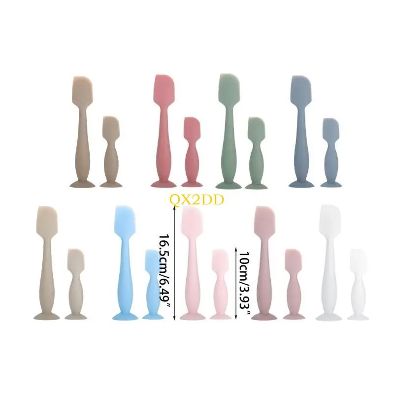 Baby Diaper Cream Spatula Applicator Butt Pastes Spatula Diaper Cream Brush for Baby Silicone Diaper Rash Cream Brush