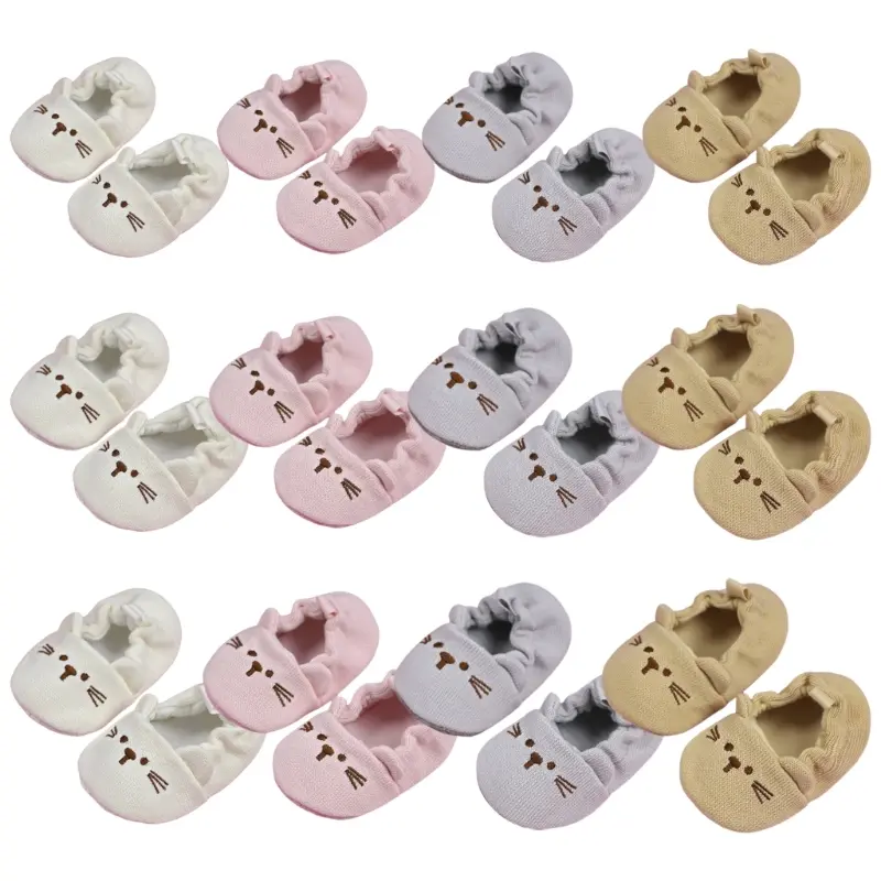 Baby Learning To Walk Shoes with Gentle Support & Not Slip Bottom Infant Walking Shoes Newborns Baby Step Shoes Pair