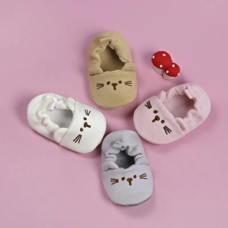 Baby Learning To Walk Shoes with Gentle Support & Not Slip Bottom Infant Walking Shoes Newborns Baby Step Shoes Pair