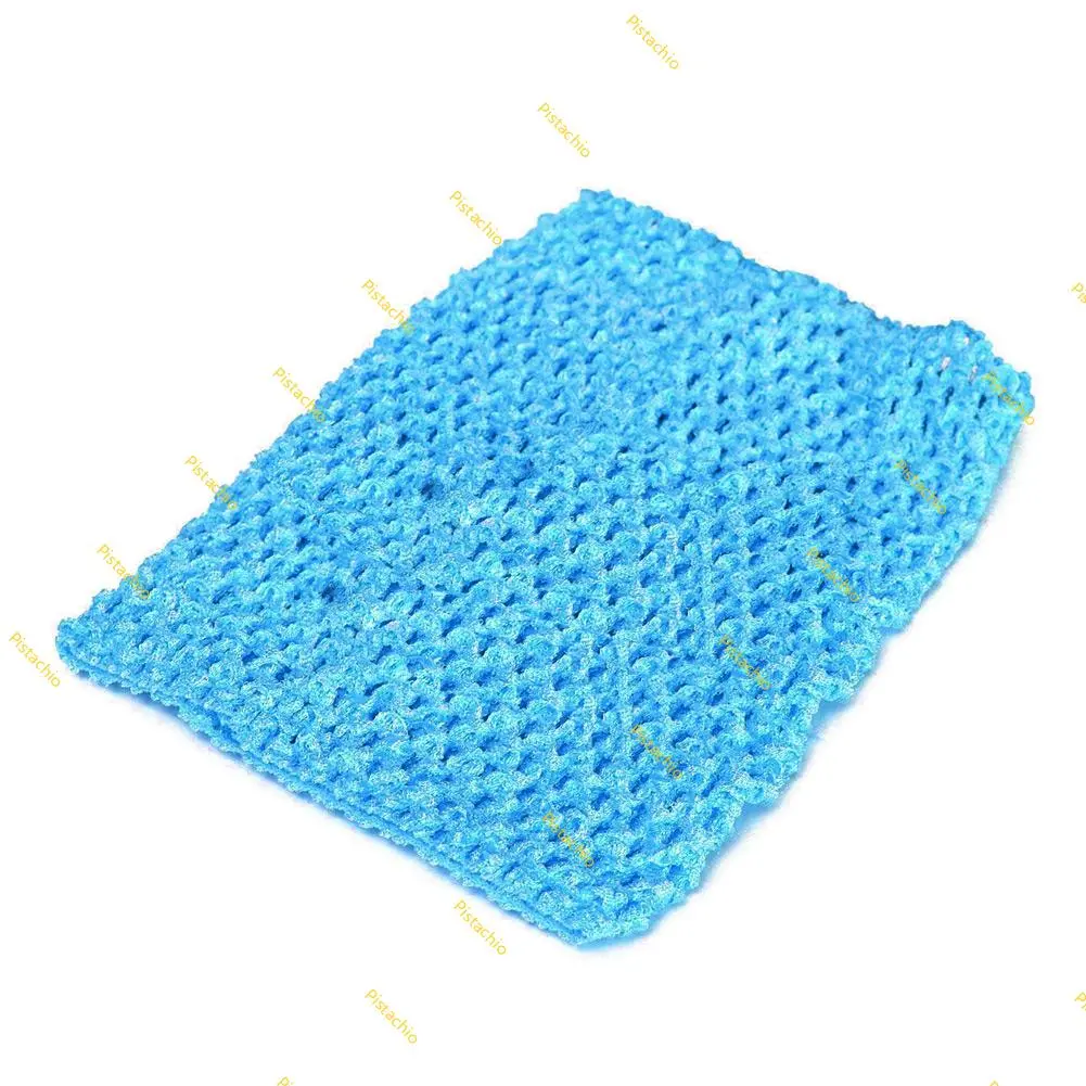 QX2D 9 Inch Elastic Crochet Chest Wrap 23x20cm Girl Fabric Knit Tube Tops