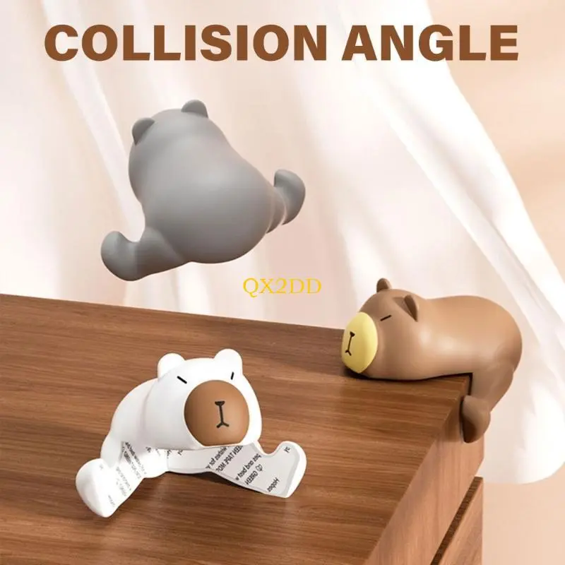 Baby Safe Corner Guards Silicone Edges Protectors for Furniture & Tables Soft Cushions Cover to Shielding sharps Angles
