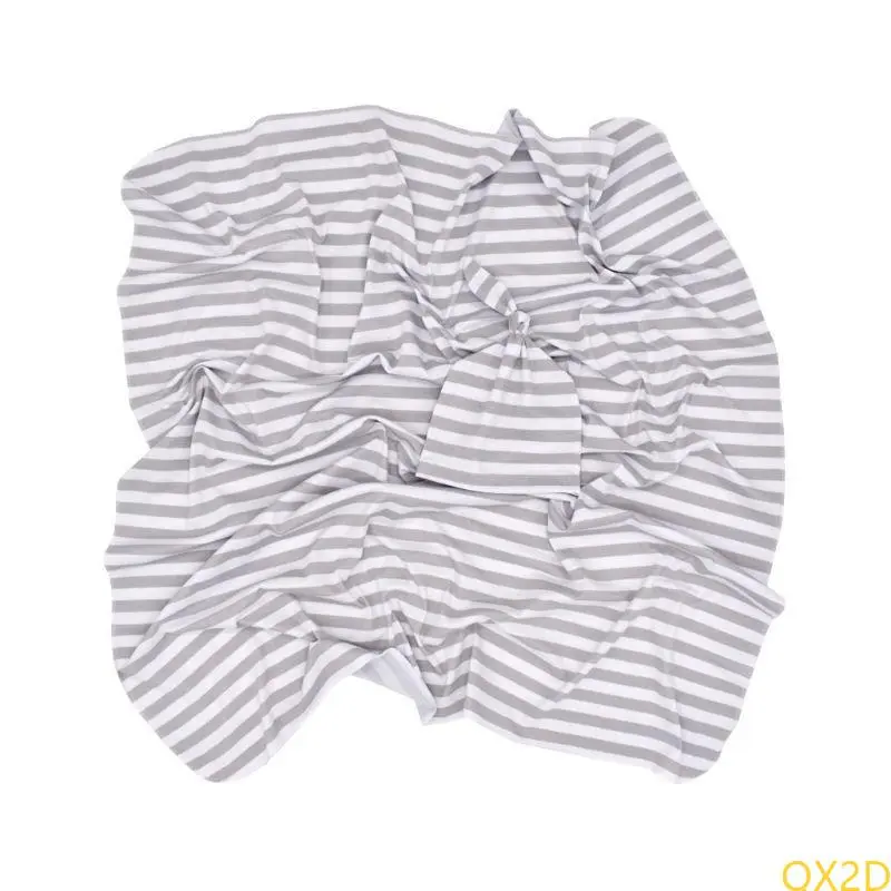 Muslin Swaddle Blankets Neutral Receiving Wearable Swaddling Set for Children