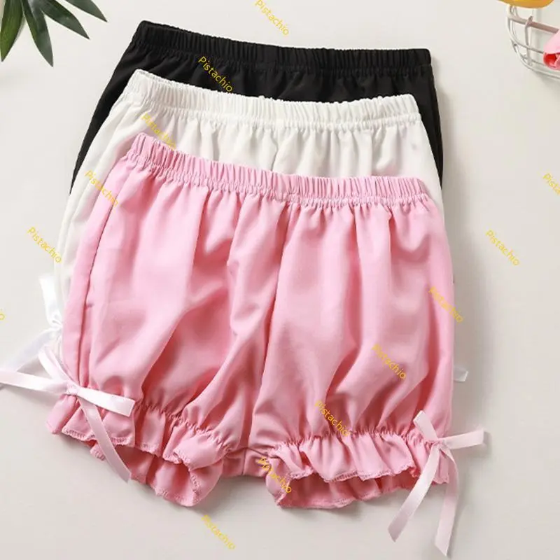 Safety Shorts Girls Shorts Panties Ruffle Bloomers Summer Loose Underwear Shorts