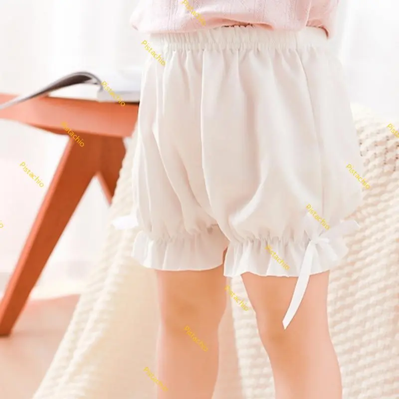 Safety Shorts Girls Shorts Panties Ruffle Bloomers Summer Loose Underwear Shorts