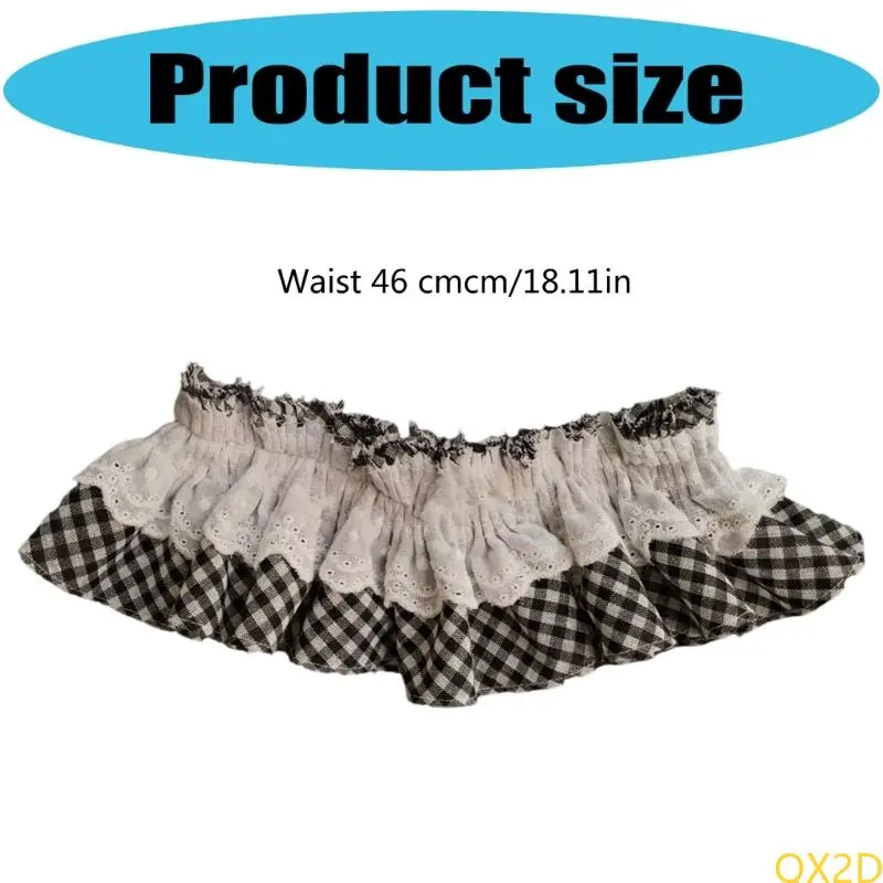 Stylish Girls Cummerbund Skirt Double Layer Baby Toddler Fart Curtain Fashion