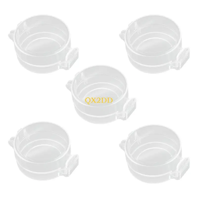 QX2D 5Pcs Door Lock Protectors Secure Keyless Entry Systems From Toddler Tampering