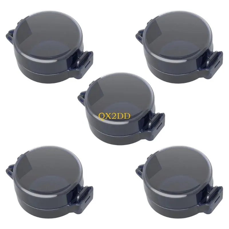 QX2D 5Pcs Door Lock Protectors Secure Keyless Entry Systems From Toddler Tampering