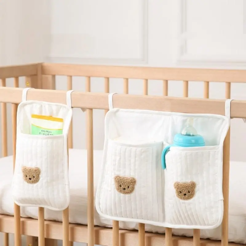 Cribs Hanging Pocket for Toy Diaper Baby Cribs Storage Bag