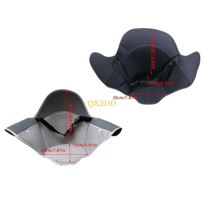 QX2D Comfort Strollers Cushion Full Premium Polyester Ventilated Design Quick Dry Washable Accessory