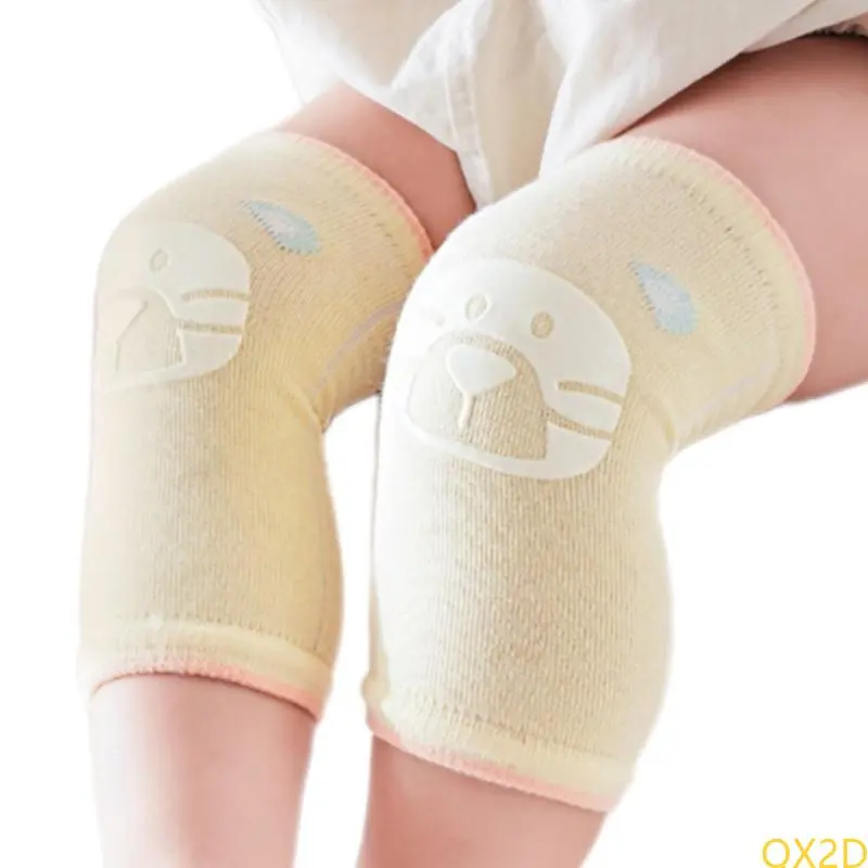 1 Pair Toddler Learning to Walk Knee Socks Breathable Design Knee Guard