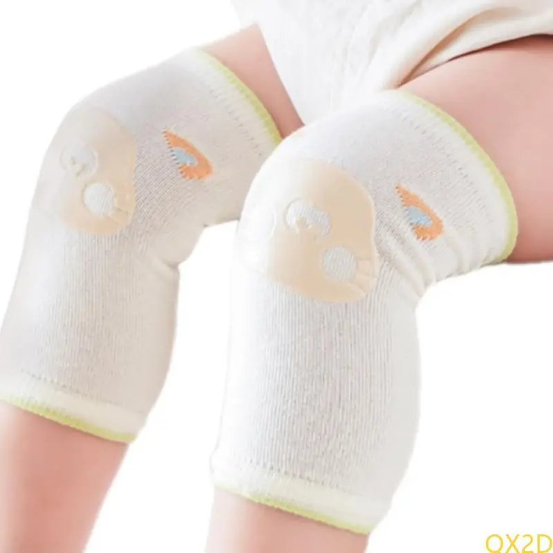 1 Pair Toddler Learning to Walk Knee Socks Breathable Design Knee Guard