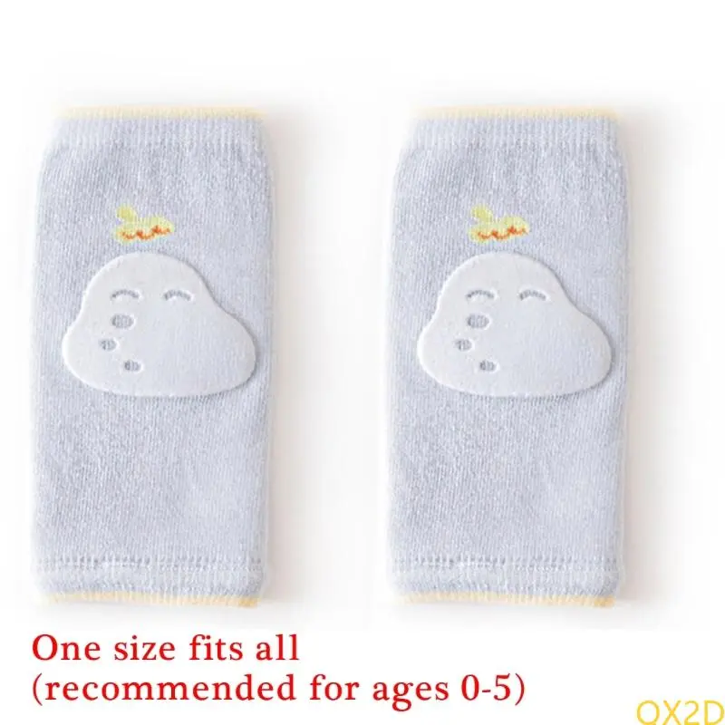 1 Pair Toddler Learning to Walk Knee Socks Breathable Design Knee Guard