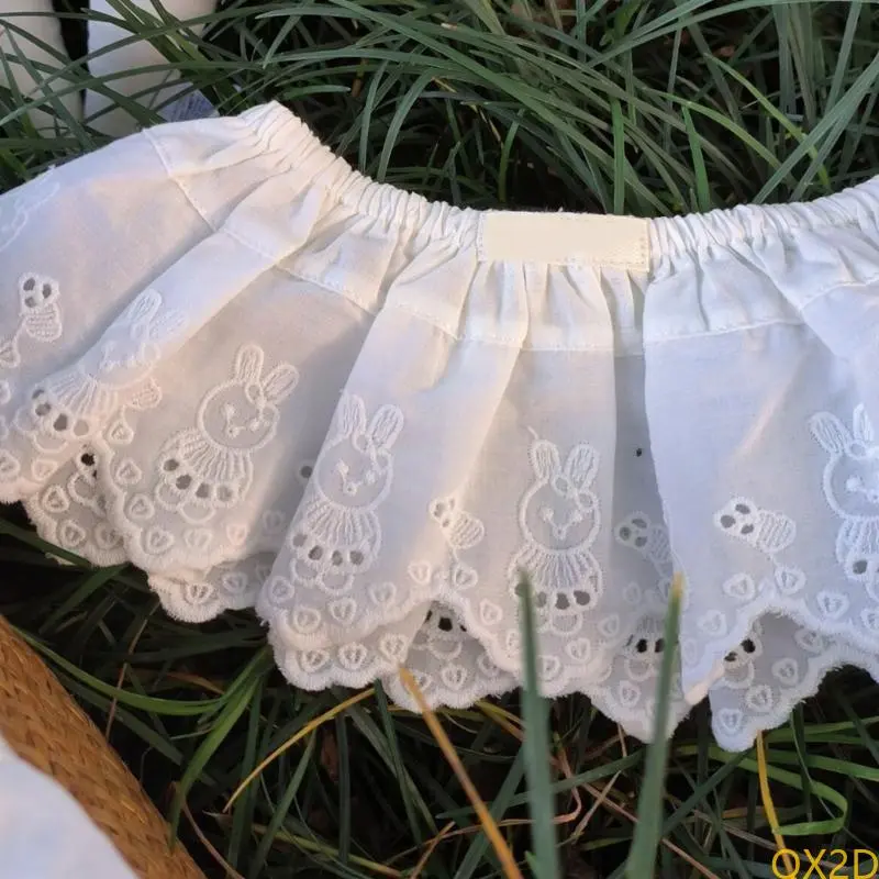 2025 Spring Short Skirt Little Girls Layering Skirt Elastic Fart Curtain Fashion