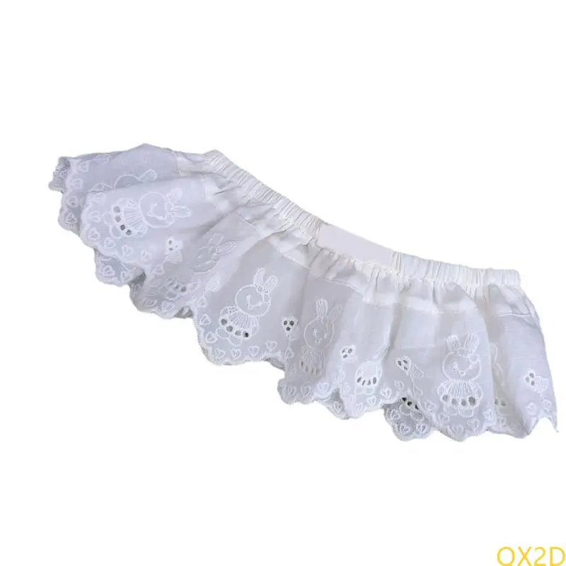 2025 Spring Short Skirt Little Girls Layering Skirt Elastic Fart Curtain Fashion