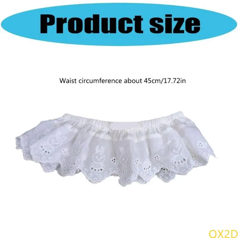 2025 Spring Short Skirt Little Girls Layering Skirt Elastic Fart Curtain Fashion