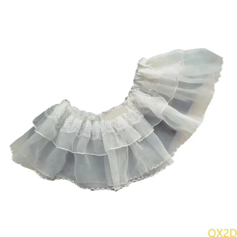 Stylish Girls Tulle Skirt Elastic Waist Layering Baby Fart Curtain Fashionable