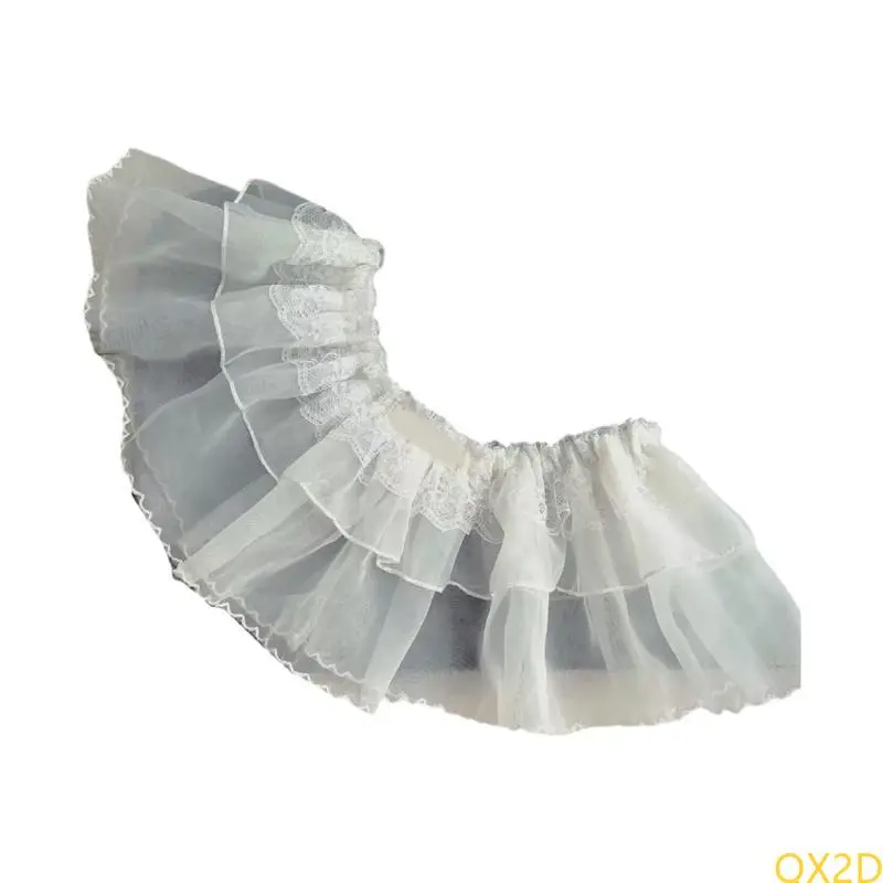 Stylish Girls Tulle Skirt Elastic Waist Layering Baby Fart Curtain Fashionable