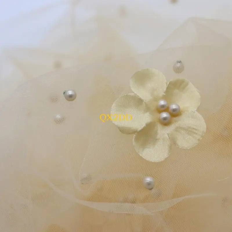 2Pcs Newborn Baby Photography Props Long Wrap Beads Flower Decoration DIY Girl Boy Photo Props Blanket with