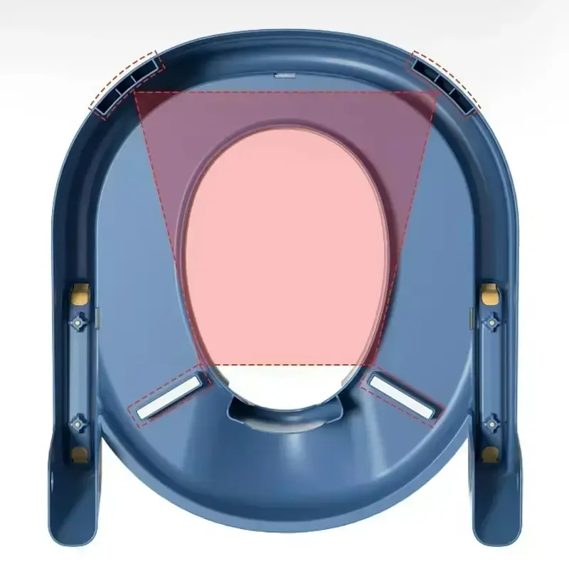 Baby Potty Chair Foldable Children Toilet Rack Step Foot Stool Stair Style Seat Adjustable Kids Training Potty Ladder with Mat