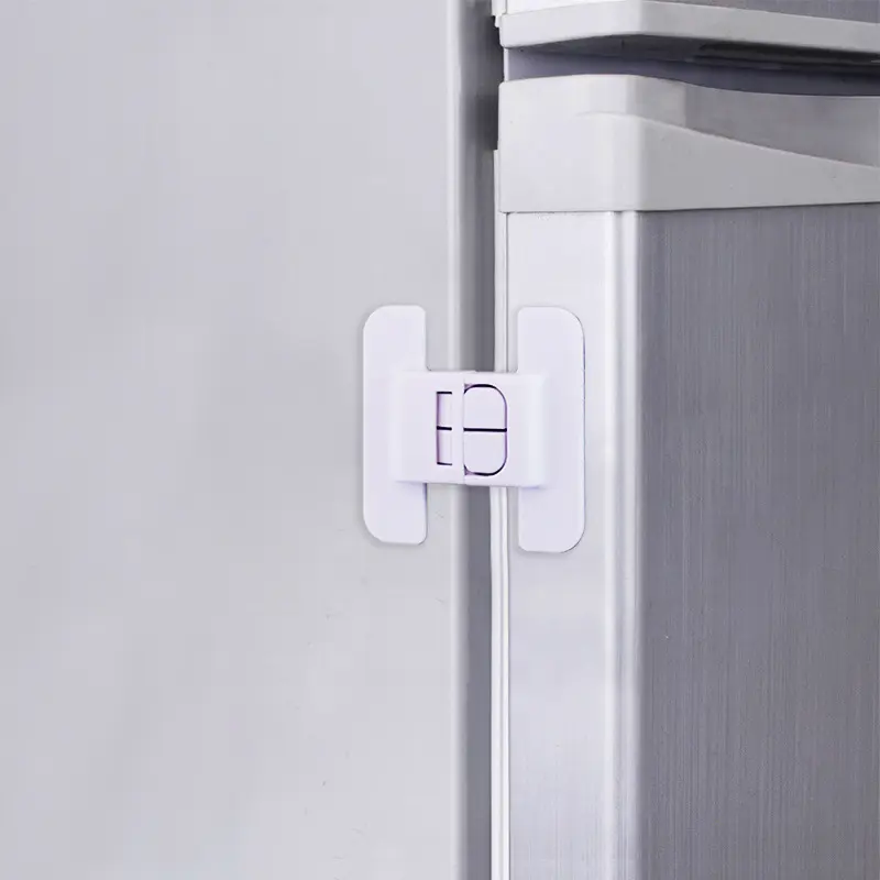 2/4Pcs Baby Safety Refrigerator Lock Cabinet Door Locker Buckle Home Kids Security Protection Anti-Open Water Dispenser Locks