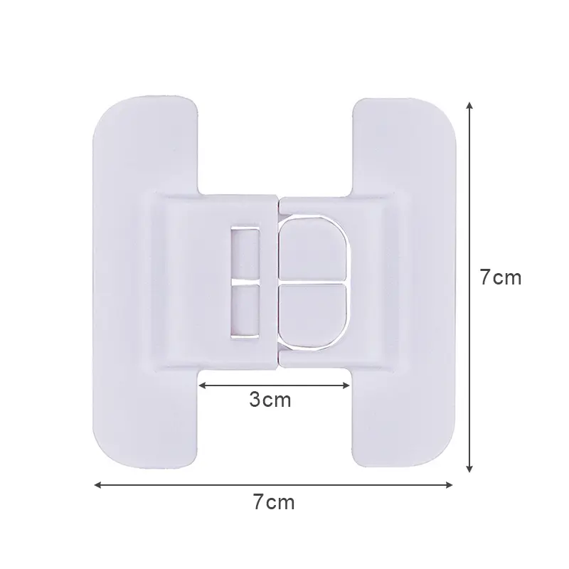 2/4Pcs Baby Safety Refrigerator Lock Cabinet Door Locker Buckle Home Kids Security Protection Anti-Open Water Dispenser Locks