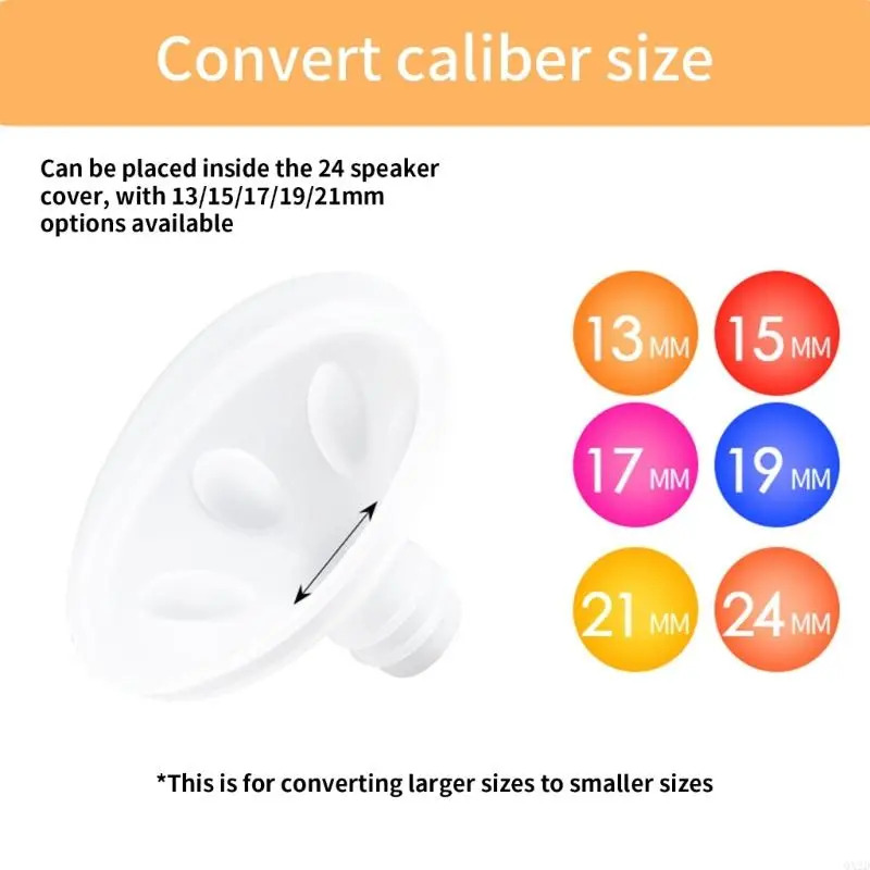 13-24mm Breastpump Converter Accessories Enjoy Comfortable and Powerful Suction