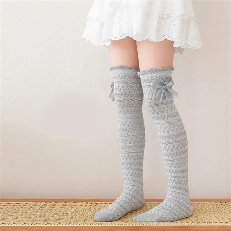 Long Boot Socks Over Knee Stockings Breathable Socks Children Stockings