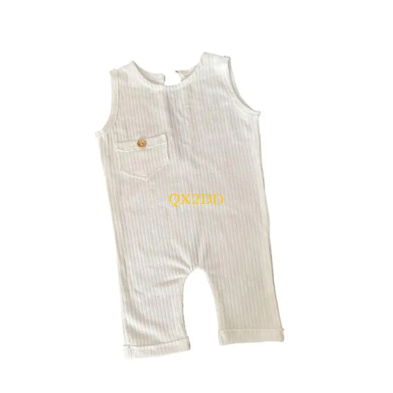 Newborns Photography Suspenders Romper 0 to 1 Month Baby Cotton Polyester Props