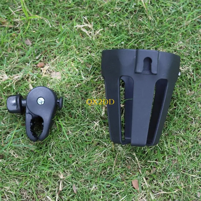 QX2D Easy Installation Bottle Stand 360 Rotation for Strollers Bike Mobility Scooters