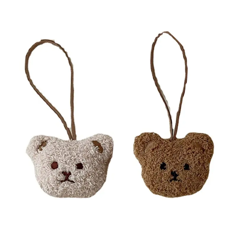 Fashion Wrinkle Cloth Mini Bear Drooler  Pure Cotton Super Absorbent Unisex Newborn  for Babies Toddlers Dropshipping