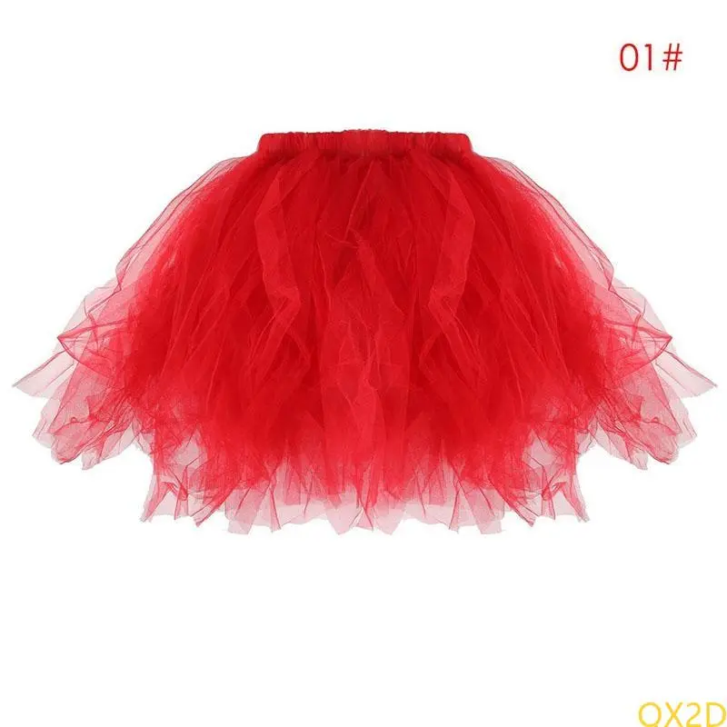 QX2D Baby Photo Costume Tutu Skirt Newborn Photo Props Ballet Skirt Outfit Photoshoot Tulle Dress Infant Skin-Friendly Outfit